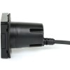 Lecteur de carte Micro SD RCR + port USB Raymarine de profil - N°3 - comptoirnautique.com
