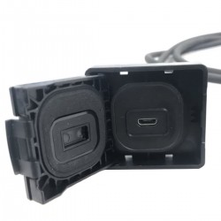 Prise cloison Port Micro USB avec câble 1 m Raymarine zoom port micro usb