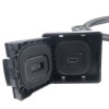 Prise cloison Port Micro USB avec câble 1 m Raymarine zoom port micro usb - N°2 - comptoirnautique.com 