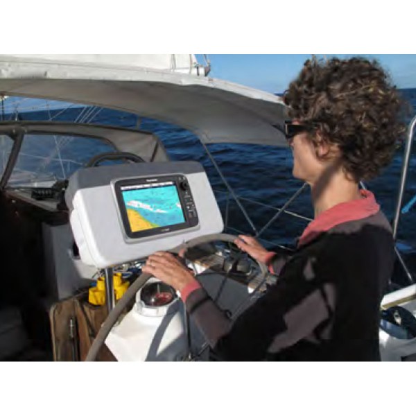 Boîtier de barre à roue pour écrans Raymarine installé sur voilier - N°5 - comptoirnautique.com 