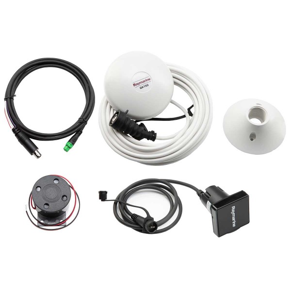 Pack accessoires pour Axiom XL avec antenne GPS, lecteur de carte SD et alarme extérieure Raymarine - N°1 - comptoirnautique.com 