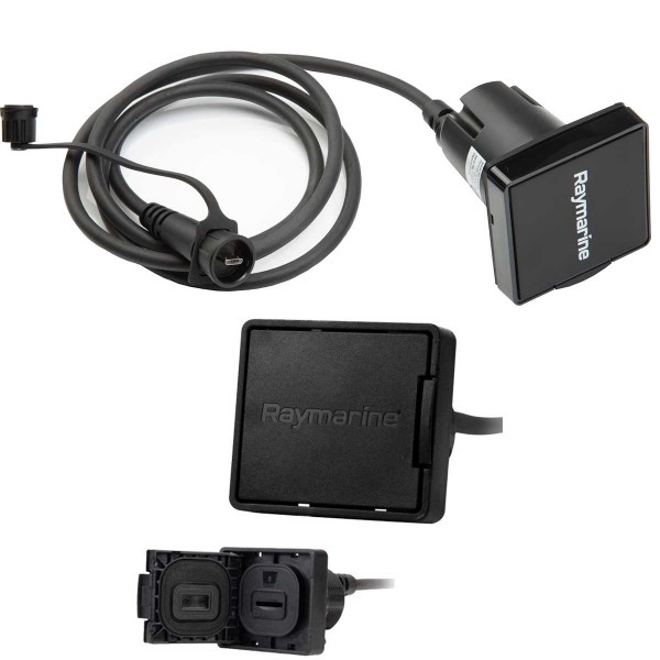 Pack accessoires pour Axiom XL avec antenne GPS, lecteur de carte SD et alarme extérieure Raymarine lecteur de carte SD RCR-1 - N°3 - comptoirnautique.com