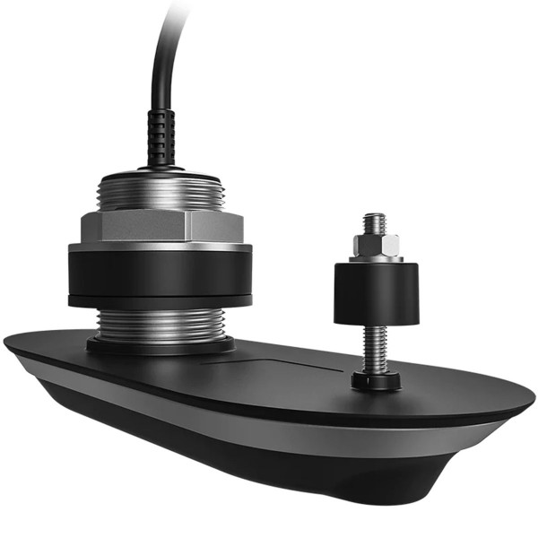 Sonde RealVision inox RV-400 traversante 0° Raymarine de face - N°2 - comptoirnautique.com