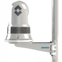 Support de mât pour caméra thermique Flir M300 seaview de profil