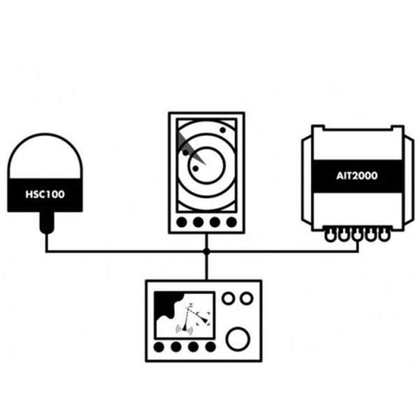 Compas électronique fluxgate HSC100 avec sortie NMEA 0183 Digital Yacht schéma d'installation - N°5 - comptoirnautique.com