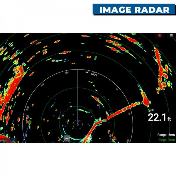 Antenne radar poutre Magnum 12kW Raymarine imagerie radar - N°6 - comptoirnautique.com