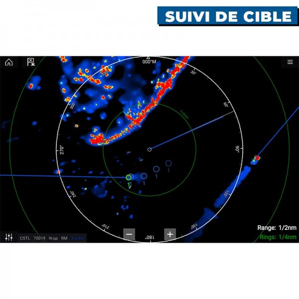 Antenne radar poutre Magnum 12kW Raymarine suivi de cible - N°7 - comptoirnautique.com