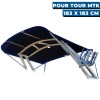 Bimini pour tour de wake Monster Tower MTK - N°2 - comptoirnautique.com