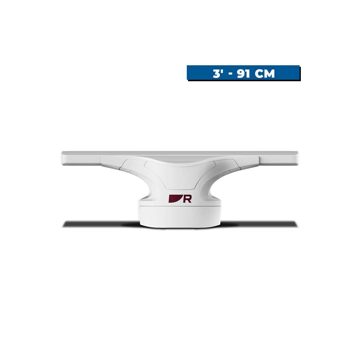 Antenne radar poutre Cyclone 55 Watts Raymarine en 3' - 91 cm