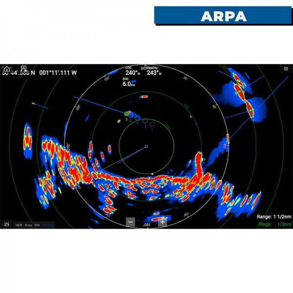 Antenne radar poutre Cyclone 55 Watts Raymarine suivi de cible ARPA - N°10 - comptoirnautique.com 
