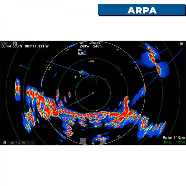 Antenne radar poutre Cyclone 55 Watts Raymarine suivi de cible ARPA - N°10 - comptoirnautique.com