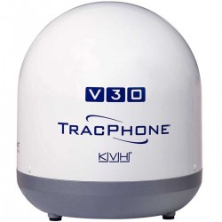 TracPhone V30 internet haut débit par satellite KVH antenne