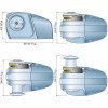 Hector HC3 12V verricello orizzontale - N°8 - comptoirnautique.com