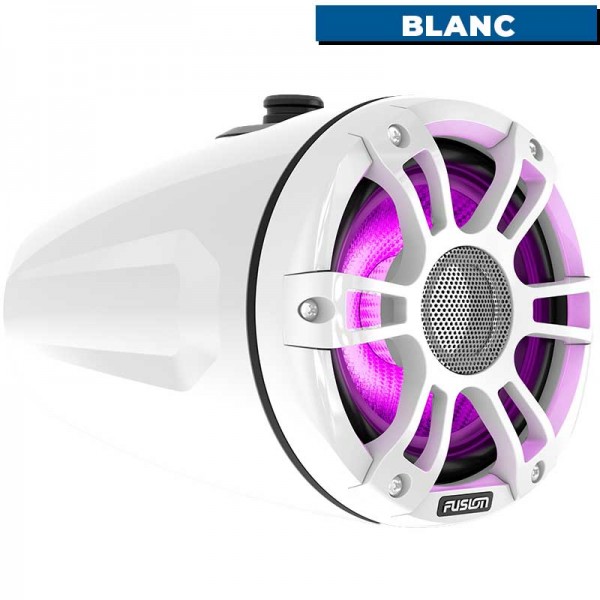 Enceintes Tower Speaker Sport 6.5" série 3i SIGNATURE Fusion blanc de côté - N°4 - comptoirnautique.com