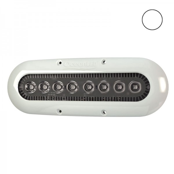 Led sous marine blanche - Série X8 - N°6 - comptoirnautique.com