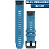 Bracelet de montre QuickFit Garmin 22mm Bleu céruléen dos - N°3 - comptoirnautique.com 