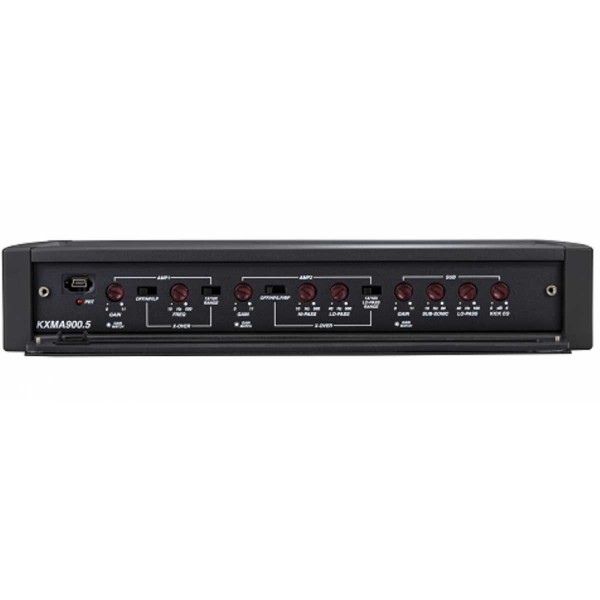 Ampli marine 900W 5 canaux Classe D Haut de gamme KXM Kicker face - N°3 - comptoirnautique.com