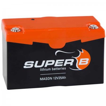 Batterie de démarrage Lithium 12V 25A.h + BMS SuperB