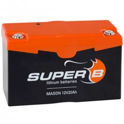 Batterie de démarrage Lithium12V 20A.h + BMS Super B