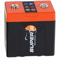 Batterie de démarrage Lithium 12V 10A.h andrena super b