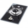 Crystal glass hob NL.20011 + clamp-pan