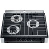 Gazinière inox 3 feux avec four de 30L Can dessus - N°3 - comptoirnautique.com