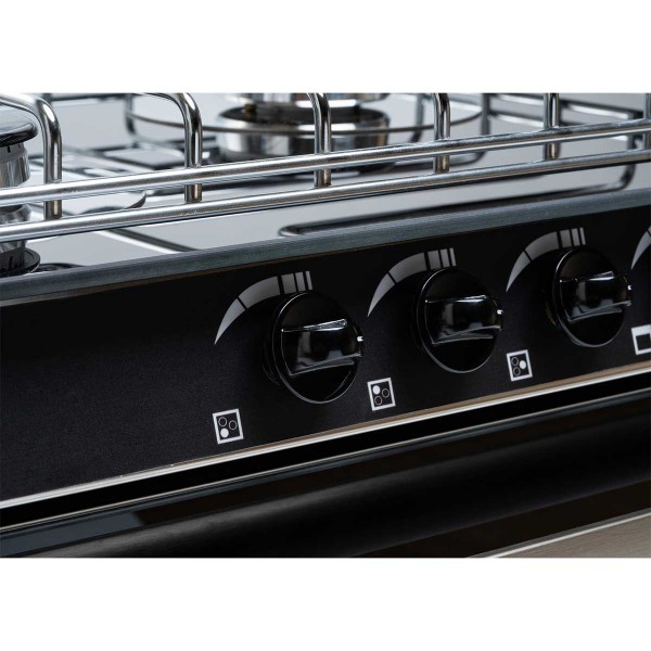 Gazinière inox 3 feux avec four de 30L Can boutons - N°5 - comptoirnautique.com