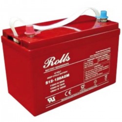 Batterie AGM 12V 115A.h C20 Rolls dessus