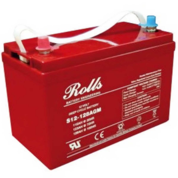 Batterie AGM 12V 115A.h C20 Rolls dessus - N°2 - comptoirnautique.com