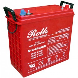 Batterie AGM 12V 215A.h C20 Rolls