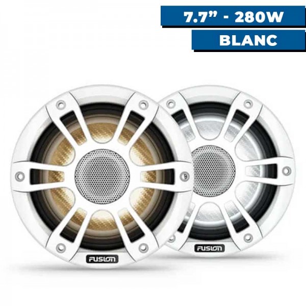 Haut-parleurs Fusion Signature Serie 3i Sport LED 7.7 blanc - N°2 - comptoirnautique.com