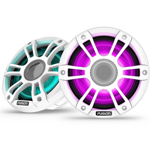Haut-parleurs Fusion Signature Serie 3i Sport LED blanc allumés - N°7 - comptoirnautique.com