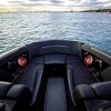 Haut-parleurs Fusion Signature Serie 3i Sport LED montés et allumés sur bateau - N°8 - comptoirnautique.com