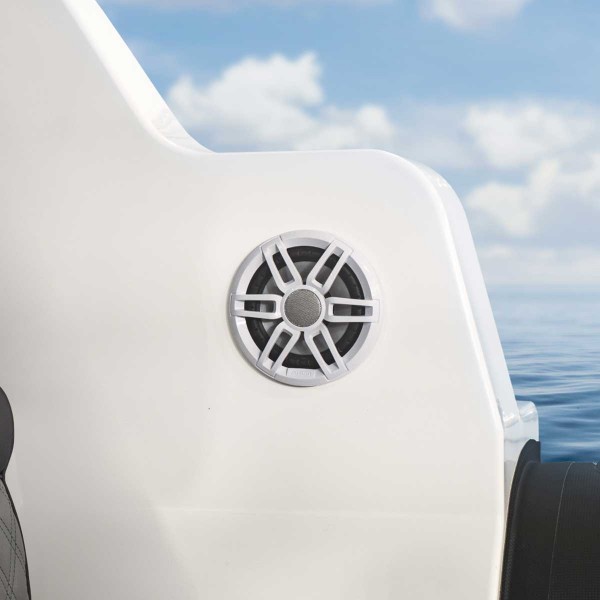 Haut-parleurs Fusion Signature Serie 3i Sport blanc monté dans bateau - N°10 - comptoirnautique.com