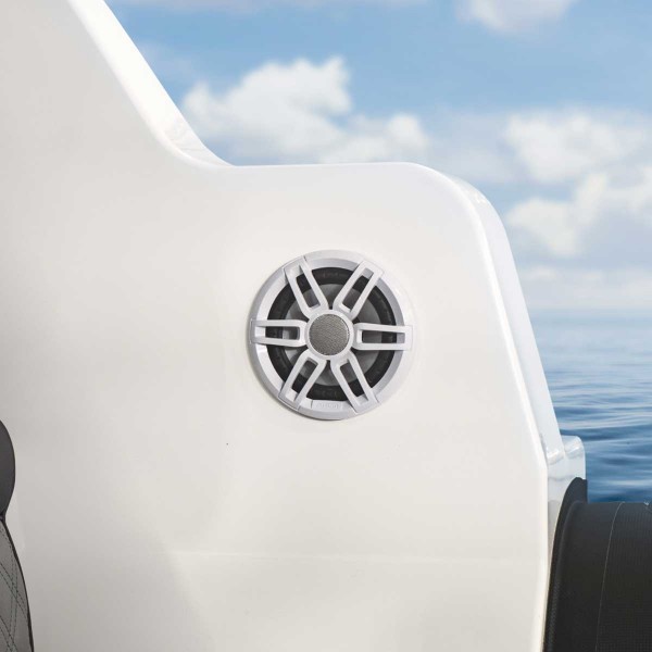 Haut-parleurs Fusion Signature Serie 3i Sport blanc monté dans bateau - N°10 - comptoirnautique.com 