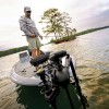 Double platine de montage TargetLock & M360 sur moteur Ultrex Humminbird monté sur bateau de pêche - N°4 - comptoirnautique.com