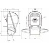 Propulseur de poupe SX100/185T Sleipner dimensions - N°6 - comptoirnautique.com