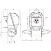 Propulseur de poupe SX100/185T Sleipner dimensions - N°4 - comptoirnautique.com 