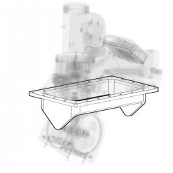 Contre-bride pour propulseur rétractable gamme SR Sleipner