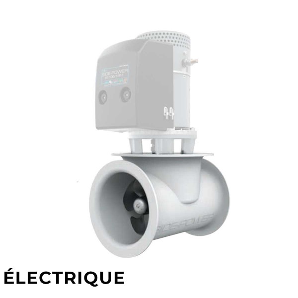 Tunnel de poupe pour propulseur électrique SE80-SE100 ou hydraulique SH100 Sleipner exemple sur propulseur électrique - N°3 - comptoirnautique.com