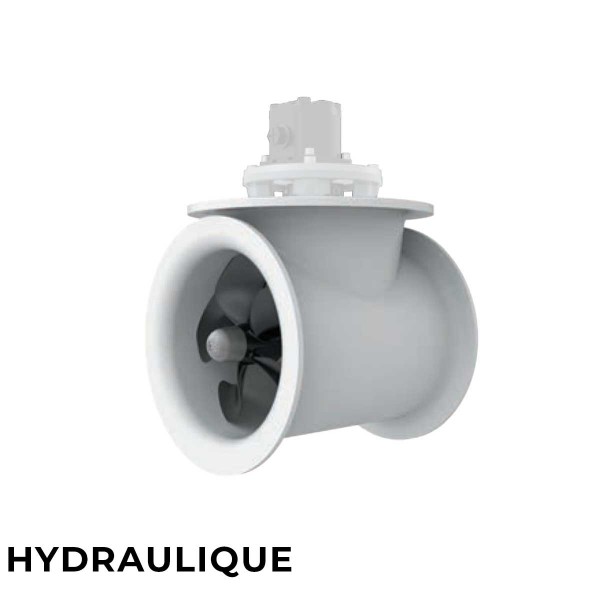 Tunnel de poupe pour propulseur électrique SE80-SE100 ou hydraulique SH100 Sleipner exemple sur propulseur hydraulique - N°4 - comptoirnautique.com