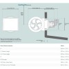 Propulseur d'étrave hydraulique SH420 380/420kg Sleipner schéma des dimensions - N°3 - comptoirnautique.com