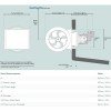 Propulseur d'étrave hydraulique SH420 380/420kg Sleipner schéma des dimensions - N°4 - comptoirnautique.com 