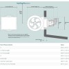 Propulseur d'étrave hydraulique SH550 Sleipner schéma des dimensions - N°4 - comptoirnautique.com