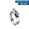 Box of 10 stainless steel clamps - N°2 - comptoirnautique.com 