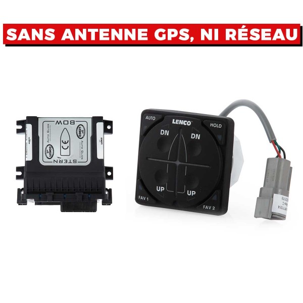 Kit Commutateur Auto Glide gestion automatisé des flaps Lenco sans antenne GPS ni réseau - N°7 - comptoirnautique.com