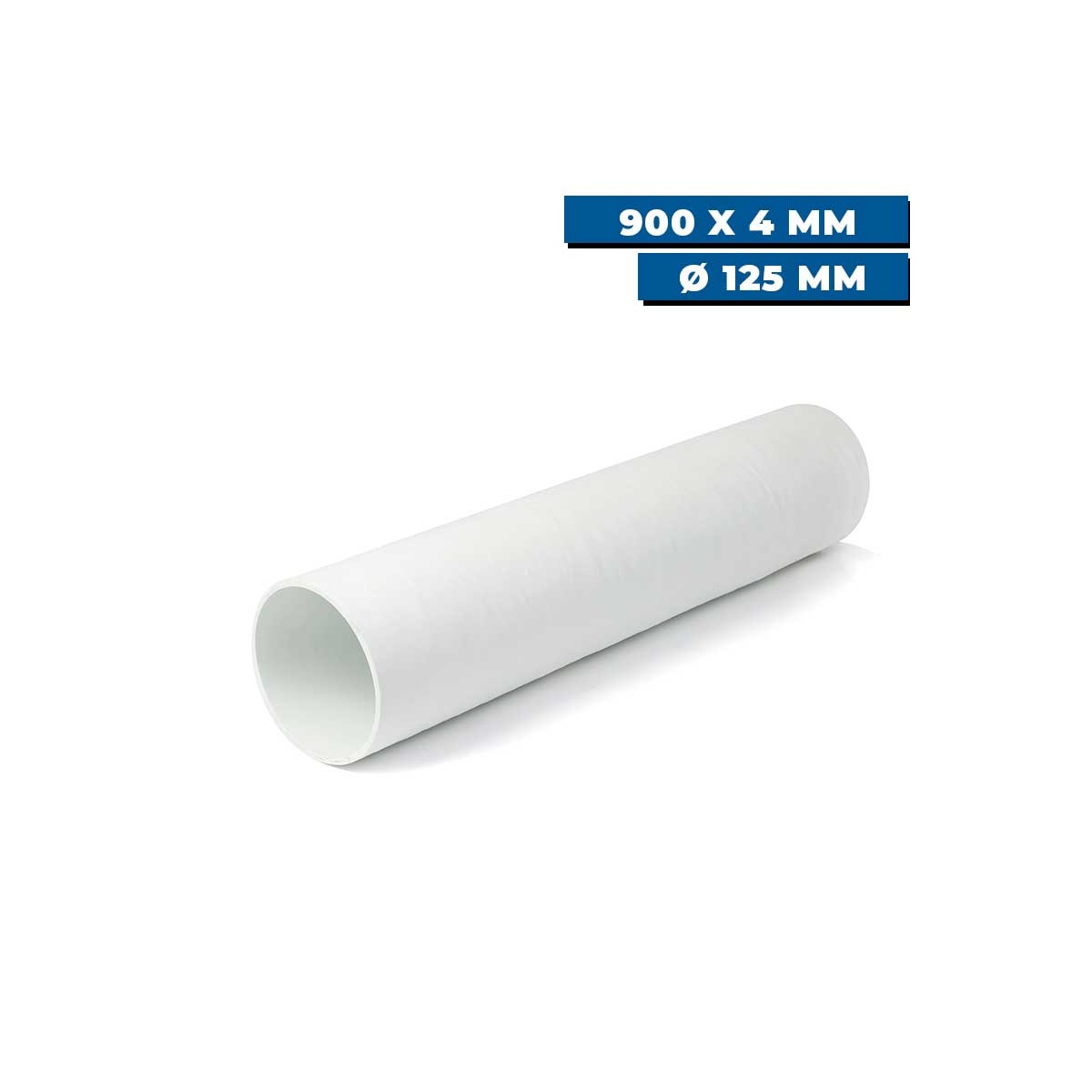 Tunnel polyester pour propulseur Ø 125 mm Sleipner 900 x 4 mm
