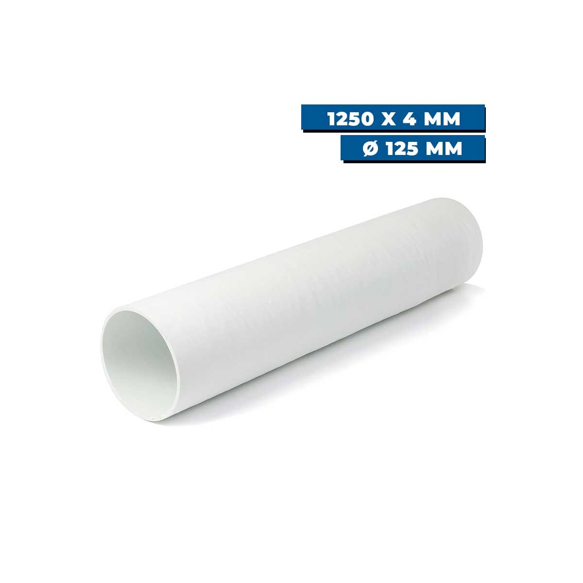 Tunnel polyester pour propulseur Ø 125 mm Sleipner 1250 x 4 mm