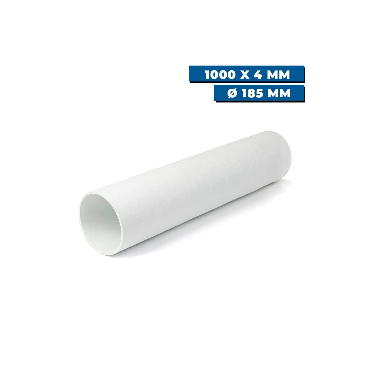 Tunnel polyester pour propulseur Ø 185 mm Sleipner 1000 x 4 mm