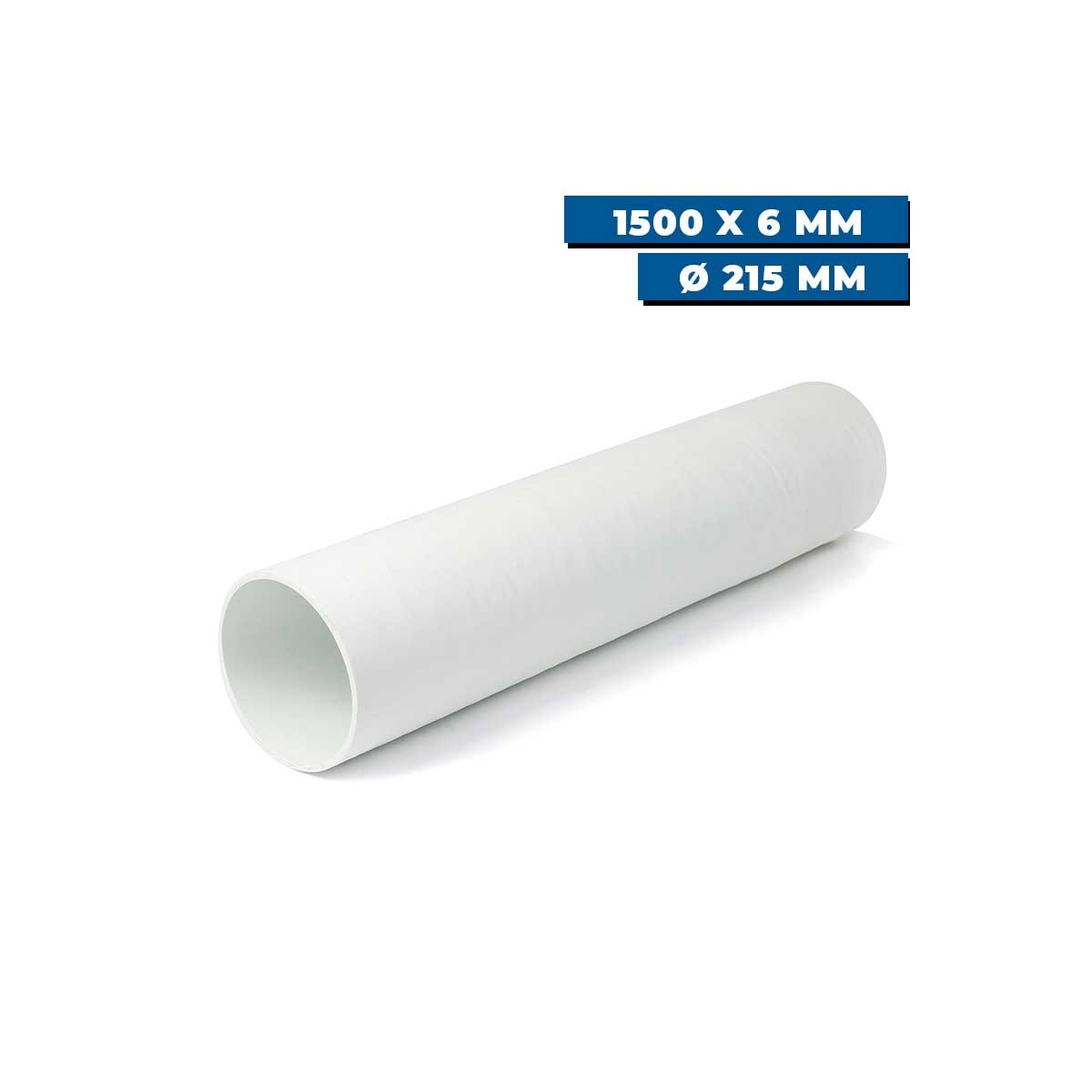 Tunnel polyester pour propulseur Ø 215 mm Sleipner 1500 x 6 mm